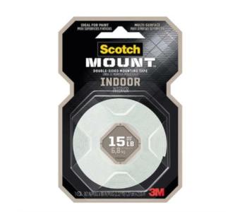 Cinta Montaje 3M Doble Cara 110H para Interiores 1.27cm x 2m