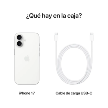Smartphone Apple Iphone 17 Capacidad 512GB Color Blanco