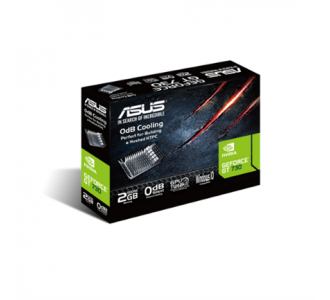 Tarjeta Gráfica Asus NVIDIA GeForce GT730 2GB DDR5 PCIe HDMI/DVI/VGA Bajo Perfil