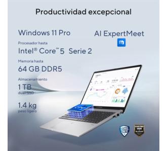 Laptop Asus ExpertBook Essential P1403CVA Intel Core 5 210H DDR5 16GB 512GB windows 11 pro