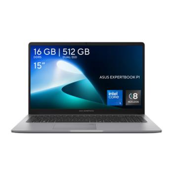 Laptop Asus ExpertBook Essential P1503CVA Intel Core 5 210H DDR5 16GB 512GB windows 11 pro