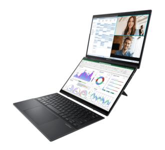Laptop Asus Zenbook Duo UX8406CA-QL429X FHD Core Ultra 7 Processor 255H 16GB 1TB SSD Windows 11 Pro Wi-Fi 7 1Y PUR