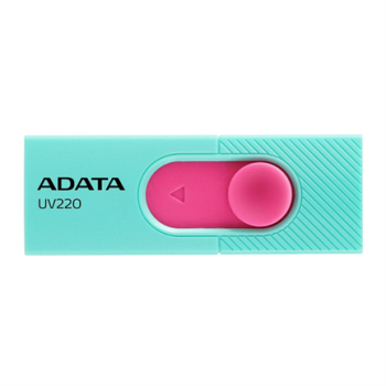 Memoria USB Adata UV220 32 GB 2.0 Color Turquesa-Rosa