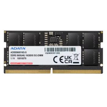 Memoria RAM 16GB DDR5 SO-DIMM Adata 5600Mhz