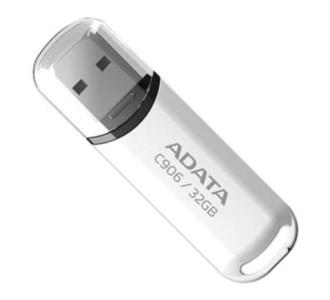 Memoria USB Adata C906 Flash 32GB Color Blanco