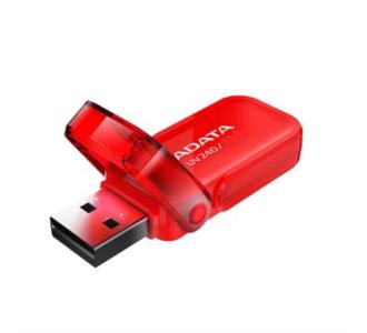 Memoria USB Adata UV240 32 GB 2.0 Color Rojo