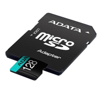 Memoria MicroSD Adata Premier Pro 128GB SDXC UHS-I U3 V30 Clase 10 A2 Con Adaptador