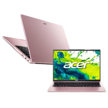 Laptop Acer Lite 15 15.6 FHD Ci3 N355 8GB DDR5 Ram 512 PCIe NVMe SSD Rosa Win 11 Home 1 Año Garantía