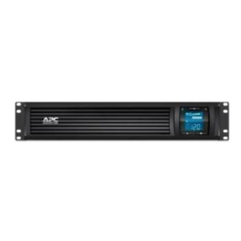 UPS APC 1000VA/600W Pantalla LCD RM 2U 120V 6 Salidas NEMA 5-15R Color Negro