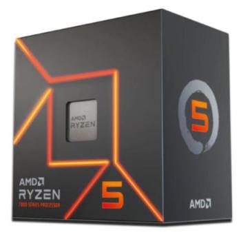 Procesador AMD Ryzen 5 7600 3.8GHz 32MB 65W S AM5 Hexa Core con Gráficos con Disipador 100-100001015BOX