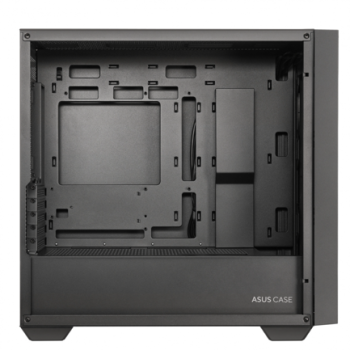 Gabinete Asus A21 Case Mini-Tower Micro-ATX/Mini-ITX USB 3.0 sin Fuente sin Ventiladores Instalados Negro