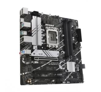 Tarjeta Madre Asus PRIME B760M-A D4 4xDDR4 128GB 5333Mhz M.2 PCIe 4.0 HDMI DP S 1700 12th 13th 14th Gen mATX