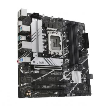 Tarjeta Madre Asus PRIME B760M-A D4 4xDDR4 128GB 5333Mhz M.2 PCIe 4.0 HDMI DP S 1700 12th 13th 14th Gen mATX