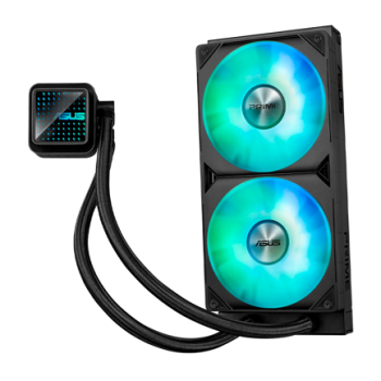 Enfriamiento Liquido Asus Prime LC 240 ARGB 2x120mm  600-2200RPM  Negro