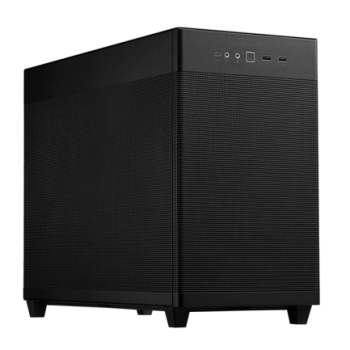 Gabinete Asus Prime AP201 Black Paneles de Malla Micro ATX Negro
