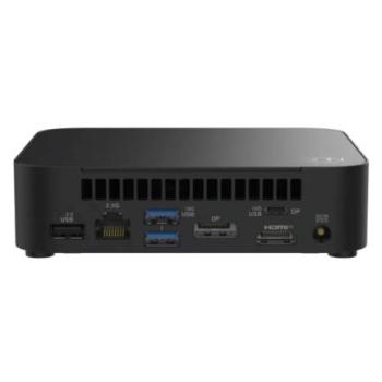 Mini PC Asus Barebone NUC 14 Essential Intel N150 3.6Ghz sin RAM SSD DDR5 Max 16GB M.2 2280 G4 HDMI DP Wi-Fi 6E