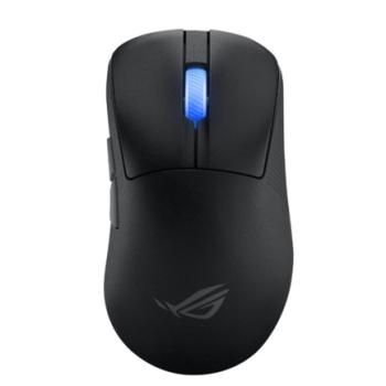 Mouse Asus Inalámbrico Gamer P714 ROG Keris II Ace 42000 DPI USB 2.0 Tipo C RF 2.4GHz BT 5.1 Color Negro