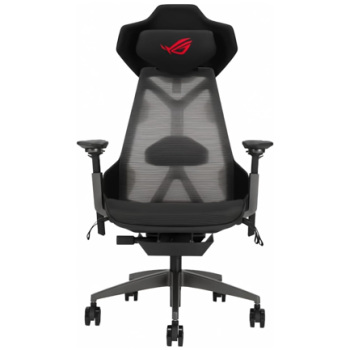 Silla Gamer Asus SL400 ROG Destrier Diseño Exoesquelético Soporte de Brazo Ajustable Color Negro