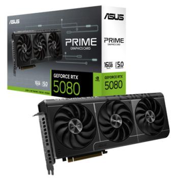 Tarjeta Video Asus Prime GeForce RTX 5080 16GB 256-bit GDDR7 PCI Express 5.0