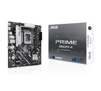 Tarjeta Madre ASUS Prime B860M-K DDR5 S 1851 mATX 128GB DDR5 PCIe 5.0 1xPCIe 4.0 M.2 Aura Sync