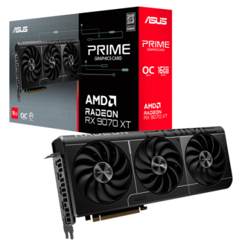 Tarjeta de Video Asus PrimeRX 9070 XT OC 16GB 256-bit GDDR6 PCI Express 5.0