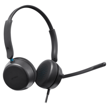 Auriculares Alambricos Acteck con Micrófono Active Pro HC565 Negro