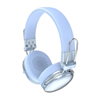 Audífonos Inalámbricos Acteck Over Ear Luxe Chic HP710 Elite Azul