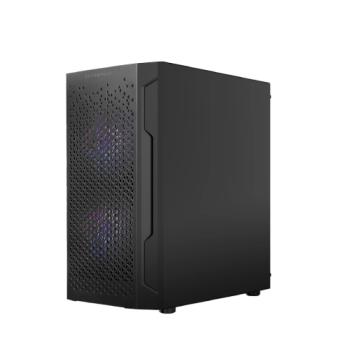 Gabinete Gamer Balam Rush Mini Torre Artic GI725 ATX Panel Izq Cristal Frente Colmena USB 3.0/3xFan RGB Negro