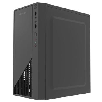 Gabinete Compacto Acteck Mini Torre Kioto GC220F / Max MB M-ATX Fuente ATX 500 W / 2x USB 2.0/ Advanced Negro