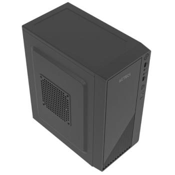 Gabinete Compacto Acteck Mini Torre Kioto GC220F / Max MB M-ATX Fuente ATX 500 W / 2x USB 2.0/ Advanced Negro
