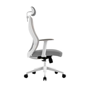 Silla de Oficina Acteck Floe Pro EC737 Ergonómica Soporta Hasta 120 Kg Blanco