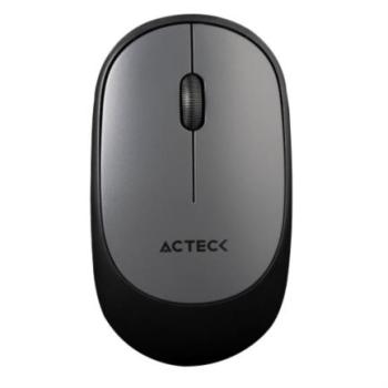 Mouse Acteck Optimize MI220 Inalámbrico Delgado y Ergonómico 2.4Ghz 1200dpi Color Gris-Negro