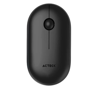 Mouse Inalámbrico Acteck Optimize Edge MI460 2.4 GHz 1500 DPI 2 Botones Ultra Portable 1Bat AA Incluida Advanced Negro