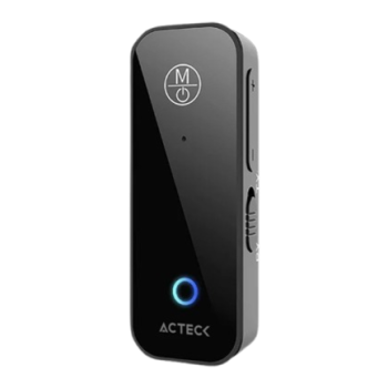 Receptor Acteck de 3.5 mm a Bluetooth 5.1 Shift Plus AB424 / Transmisor y Receptor de Audio Advanced Negro