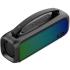 Bocina Inalámbrica Argomtech Radyon Air + Beats Iluminación RGB 1500mAh Bluetooth Color Negro