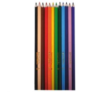 LAPICES DE COLORES BACOIRIS TRIANGULAR PLEG. C/12 LARGO