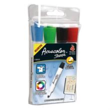 Marcador Acuacolor Sharpie Base Agua Estuche C/4 Pzas