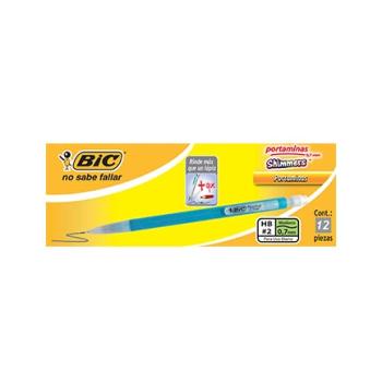 Lapicero BIC Shimmers HB2 Punto Mediano 0.7mm C/12 Pzas