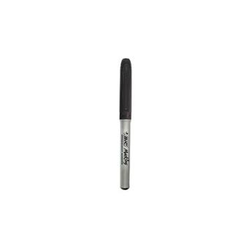Marcador Permanente BIC Intensity Punta Fina 1.1mm Color Negro C/12 Pzas