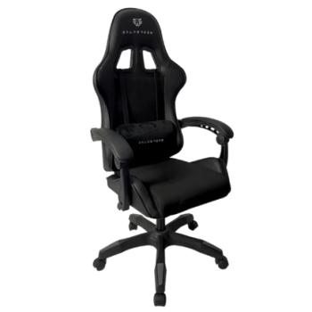 Silla Gamer Balam Rush Power V2 Black Ed Tela Automotriz Reposabrazos 4D Soporta 120kg Clase 3
