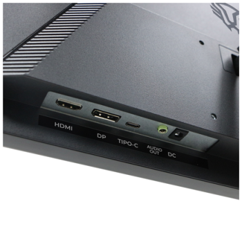 Monitor Gamer Balam Rush Plano 23.8 VA/Titan MTG24Y/FHD/Legend Negro