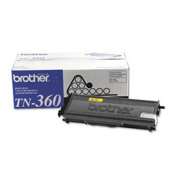 Tóner Brother TN360 Rendimiento 2600 Páginas HL2140/HL2170 Color Negro