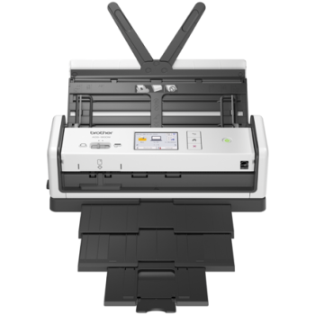 Escáner Brother de Escritorio Compacto Inalámbrico ADS-1800W con Pantalla Tactil a Color