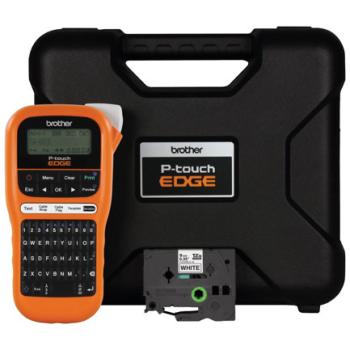 ROTULADOR BROTHER P-TOUCH EDGE PT-E110 IMPRESORA ETIQUETAS TRANSFERENCIA TERMICA 180 X 180 DPI NARANJA