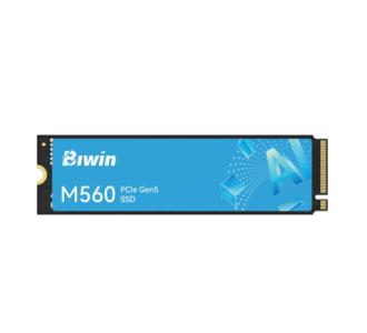 Unidad SSD Biwin M560 1TB M.2 2280 PCIe Gen 5 NVMe 11000 MB/s de Lectura 9700 MB/s de escritura