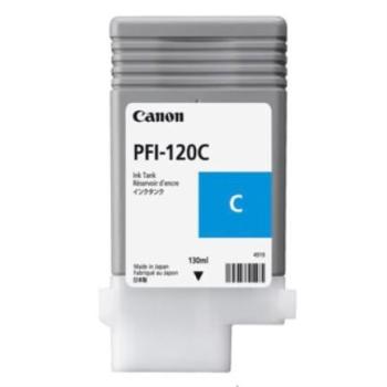 Tinta Canon PFI-120C 130ml Color Cian
