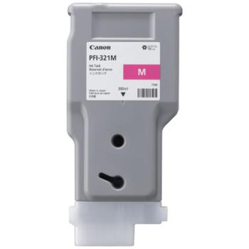 Tinta Canon para Plotter PFI-321 de 300ml Color Magenta para TM-250/TM-350
