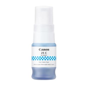 Tinta Canon GI-25 C Color Cyan de 37ML para GX2010