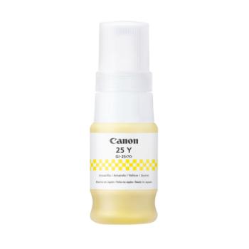 Tinta Canon GI-25 Y Color Amarillo de 37ML para GX2010