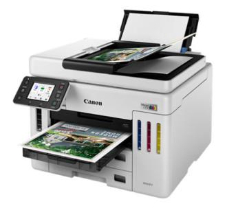 Impresora Multifuncional Canon Maxify GX7110 4 en 1 de Color Tinta Continua con 45ppm WIFI/USB/Ethernet/MacOS/Windows